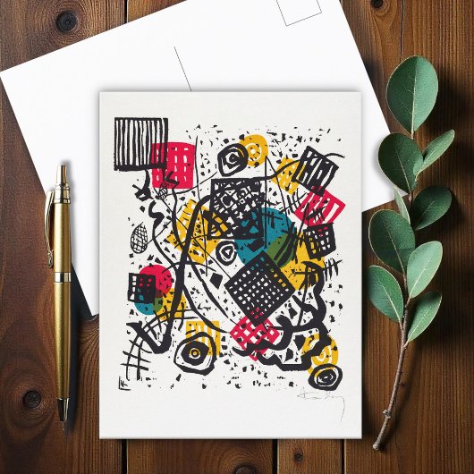 スモールワールドV by W. Kandinsky ポストカード