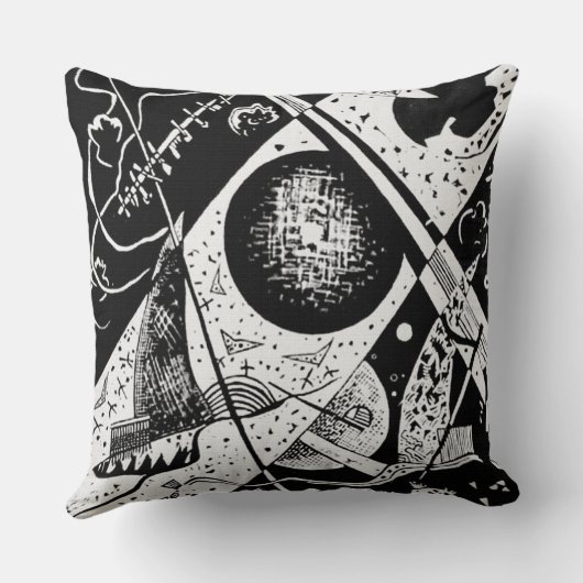 スモールワールドVI - Kandinsky クッション (裏面)