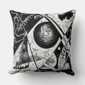 スモールワールドVI - Kandinsky クッション (正面)