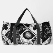 スモールワールドVI - Kandinsky ダッフルバッグ (裏面)