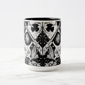 スモールワールドVI - Kandinsky ツートーンマグカップ (中央)