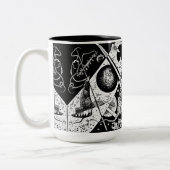 スモールワールドVI - Kandinsky ツートーンマグカップ (左)