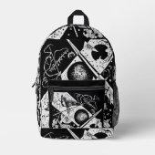 スモールワールドVI - Kandinsky プリントバックパック (正面)