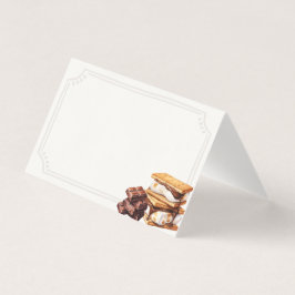 スモール秋焚き火アウトドア座席表テーブルデコール