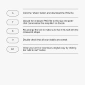 スモール結婚ズのクロスワードパズルカード 招待状