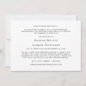 スモール結婚ズの現在の大きなパーティーの後の写真 (裏面)