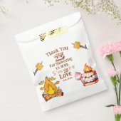 スモール赤ちゃんシャワーありがとう好意バッグSmore フェイバーバッグ (封をした状態)