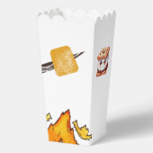 スモール赤ちゃんシャワーありがとう好意バッグSmore フェイバーボックス (裏面)