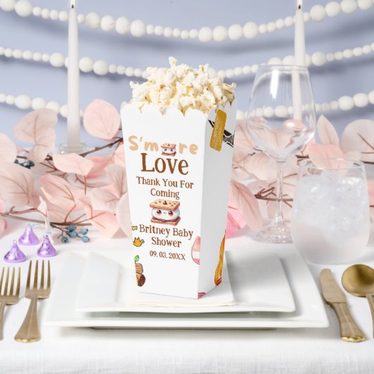 スモール赤ちゃんシャワーありがとう好意バッグSmore フェイバーボックス (ウェディング)