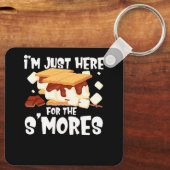 スモール・キャンプファイアのモーレス・キャンプに来たばかりだ キーホルダー (裏面)