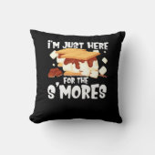 スモール・キャンプファイアのモーレス・キャンプに来たばかりだ クッション (正面)