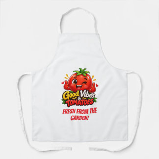 スモール トマトプリント – フレッシュ フロム ザ ガーデン 🍅 エプロン