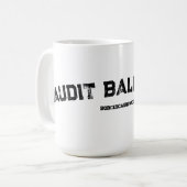 スモール＆メッド・オーディット・ボールルーム・マグカップ コーヒーマグカップ (正面左)