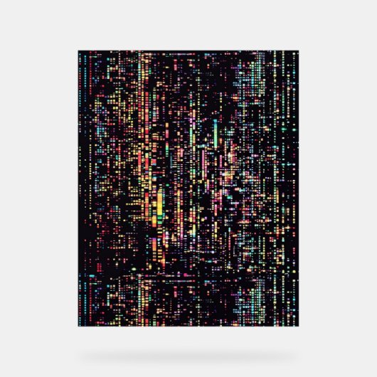 スモー書スのコード アクリルサイン (正面)