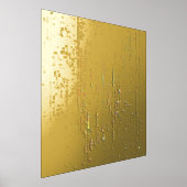 スモー書スのコード 箔ポスター (レイダウン)