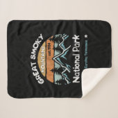 スモー素晴らしキーマウンテンズUSナショナルパークキャンピング シェルパブランケット (正面(横))