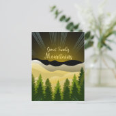 スモー素晴らしキー山脈 ポストカード (スタンド正面)