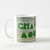 スモ素晴らしーキー山脈国立公園 コーヒーマグカップ (左)