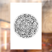 スラアルイクラスラビア書道クルアーンの詩 ウィンドウサイン (シート2)