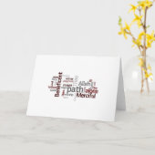 スラアルファティハワールドル挨拶状 カード (黄色い花)