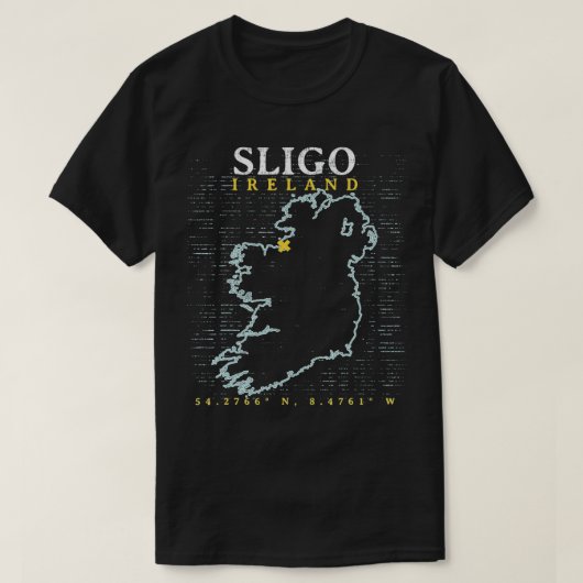 スライゴアイルランド Tシャツ (デザイン正面)