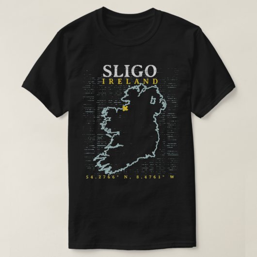 スライゴアイルランド Tシャツ (デザイン正面)