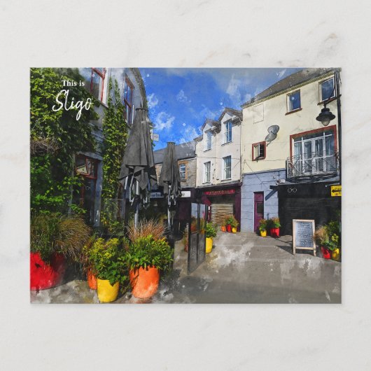 スライゴ – アイルランド ポストカード (正面)