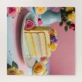 スライスお誕生日ケーキ ジグソーパズル (横)