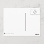 スライスされたカンタロープメロンイラストレーション ポストカード (裏面)