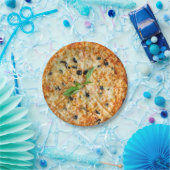 スライスされたチーズピザパーティー紙プレート ペーパープレート (パーティー)