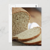 スライスされたパンの写真 ポストカード (正面/裏面)