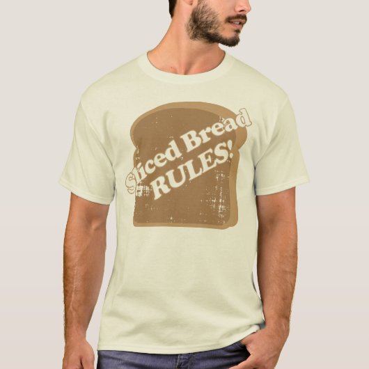 スライスされたパン! Tシャツ (正面)