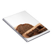 スライスされた黒いパン ノートブック (右側)