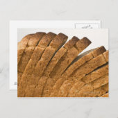 スライスしたパン ポストカード (正面/裏面)