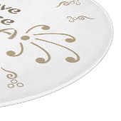 スライスとスタイル：素敵な日とより良い夜を過ごす カッティングボード (角)