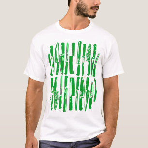 スライスと切り取り – Grass Green Tシャツ