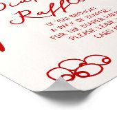 スライススライスベビーおむつラッフルプリント可能 ポスター (角)