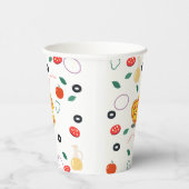 スライススライスベビーピザバースデーパーティー 紙コップ (右)