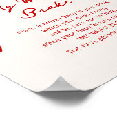 スライススライスベビーマイウォーターがゲーム印刷可能な壊れた ポスター (角)