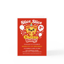 スライスチーズベイビーピザ1歳の誕生日