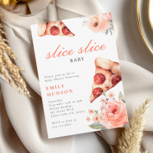 スライスピザ赤ちゃんシャワー