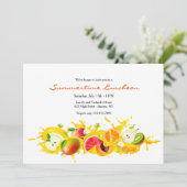 スライスフルーツ招待状 招待状 (スタンド正面)