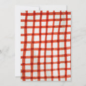 スライスベビートレンディーピザベビーシャワー 招待状 (裏面)