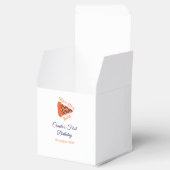 スライスベビーピザブラウンブルー1歳の誕生日 フェイバーボックス (オープン)