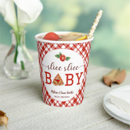 スライスベビーピザベビーシャワー紙カップ – Fu 紙コップ