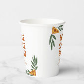 スライスベビーピザベビーシャワー 紙コップ (右)