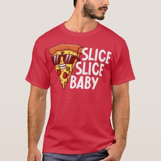 スライスベビーラブピザイタリアンおもしろい Tシャツ