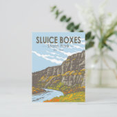 スライスボックス州パークモンタナヴィンテージ ポストカード (スタンド正面)