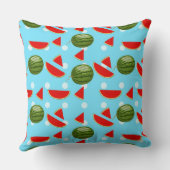 スライス付スイカ クッション (裏面)