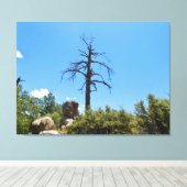 スライス天国 キャンバスプリント (インサイチュ (ウッドフロア))